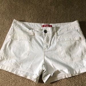 White Shorts